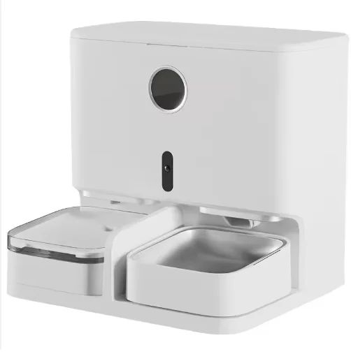 Pet Feeding Water Dispenser WiFi Smart Cat Feeder and Water Bowl with App Control Automatic Dog Feeder