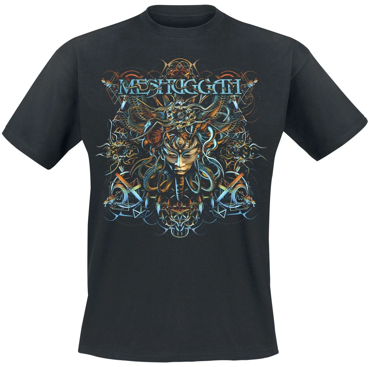 Meshuggah Graphic Cotton Band T-shirt Unisex Summer Short Sleeve Fashion Brand Tee Luxury Casual Vintage Tees