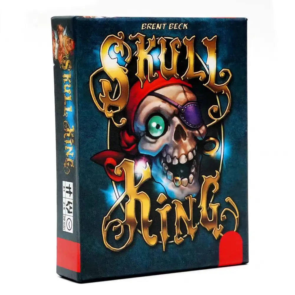 New English version Skull King Ultimate pirate game Hide your Kingdom creator card board game