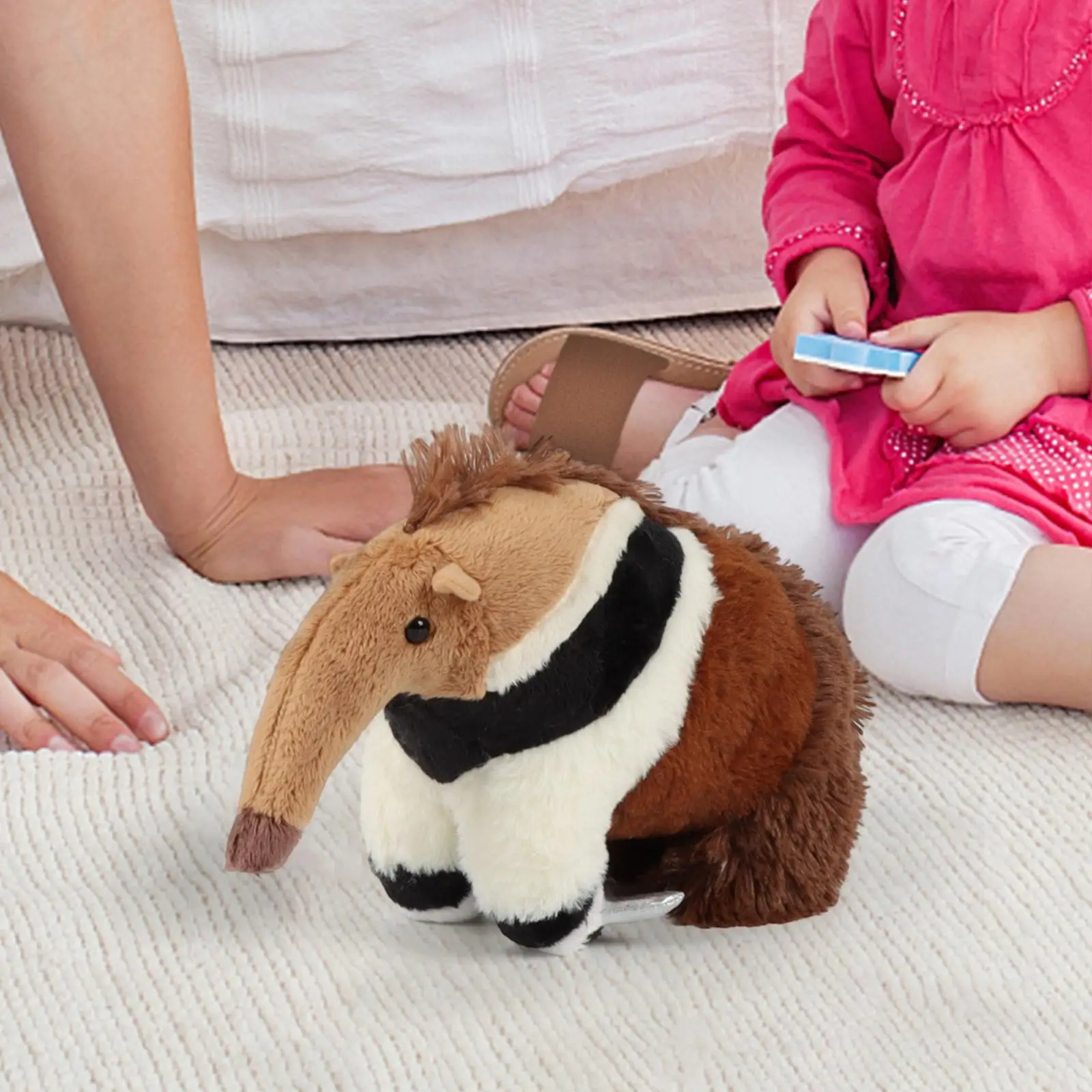 

Anteater Plush Toy Realistic Party Supplies Hugging Educational Zoo Animal Anteater Doll for Adults Valentine's Day Gifts