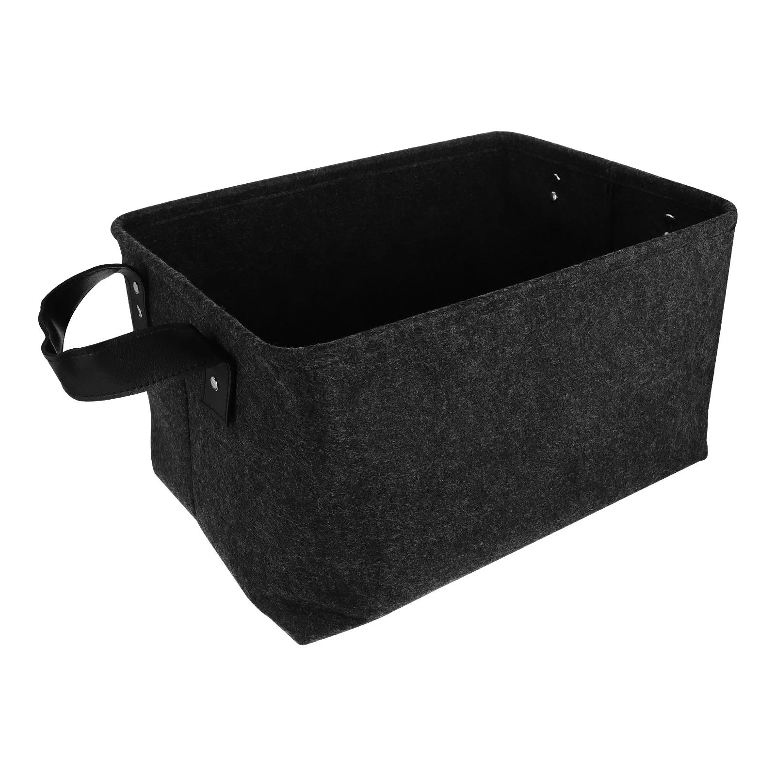 

Folding Felt Storage Basket M Convenient Clothes Container Long Lasting Laundry Organizer Felt Storage Basket
