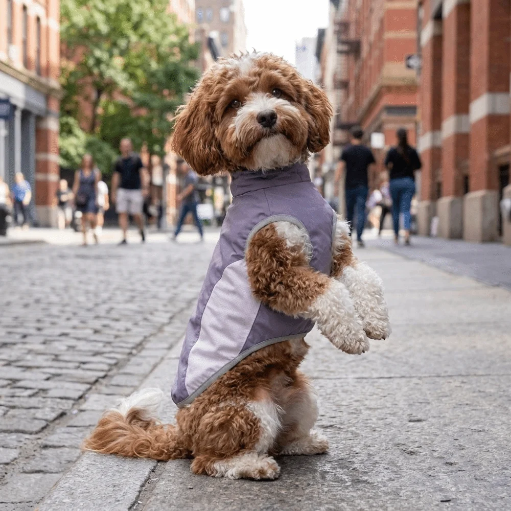 Ice Feeling Fabric Pet Cooling Vest Quick-drying Cozy Pet Sunscreen Clothes Thin Breathable Dog Sun Protection Vest