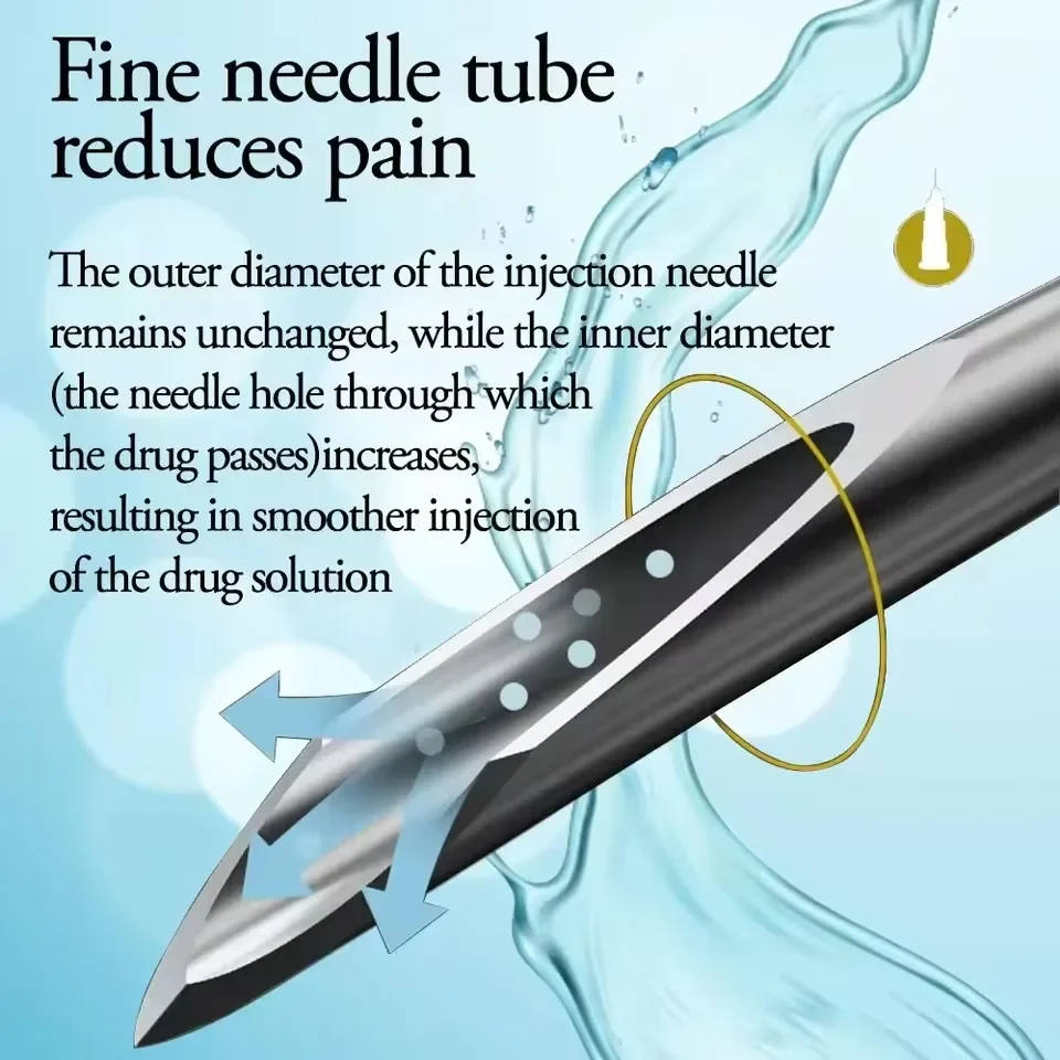 10–200 Stück scharfe schmerzlose kleine Nadeln Set 32G 4 mm 32G 6 mm 30G 13 mm 34G 4 mm Einweg-Augenlidpflegewerkzeuge aus Edelstahl