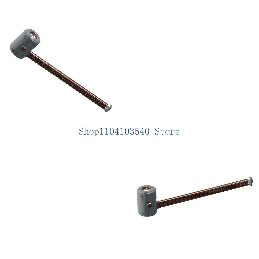 02DC Detailed Zaku Machine Fire Shells Chain Parts HS031/32 Shells Track Components 2 Type for Enhances Mobile Suit Model