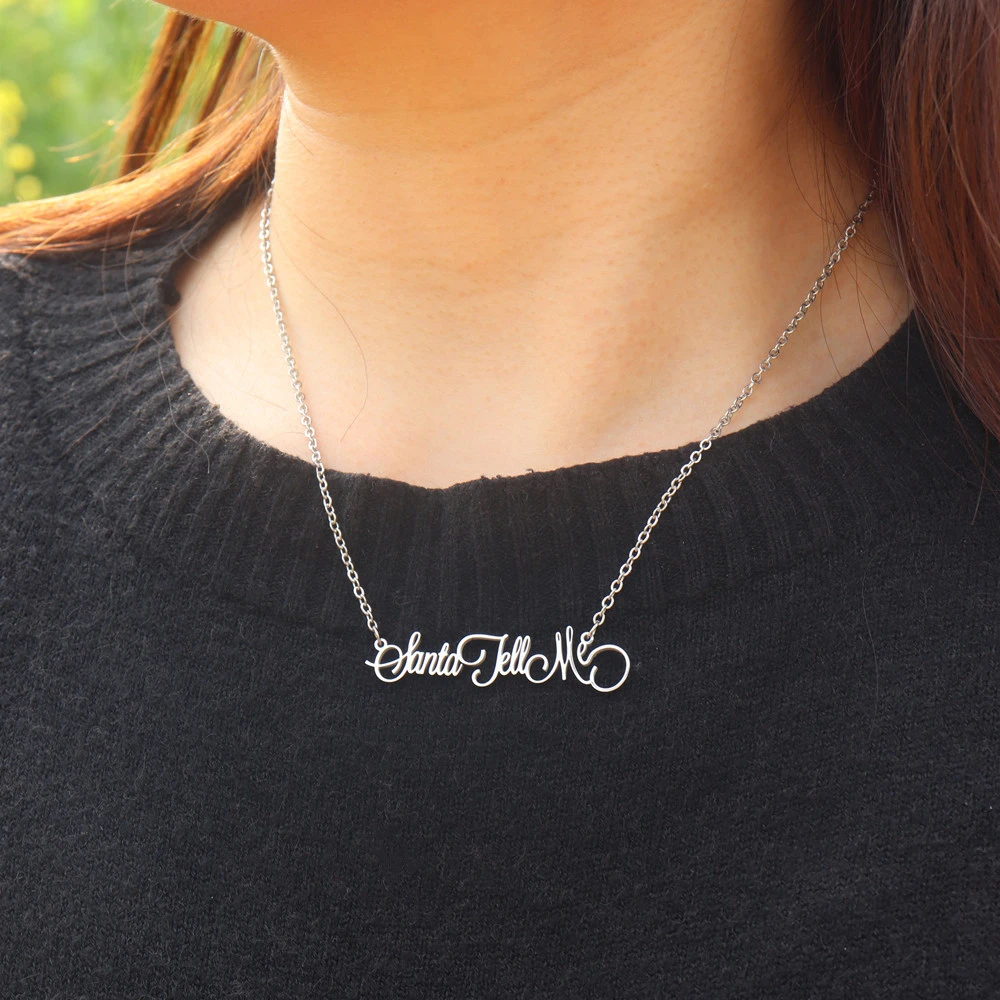 My Everything Necklace Music Album Positions Sweetener Singer Ariana Fan Gifts Jewelry Stainless Steel CHRISTMAS KISSES Choker