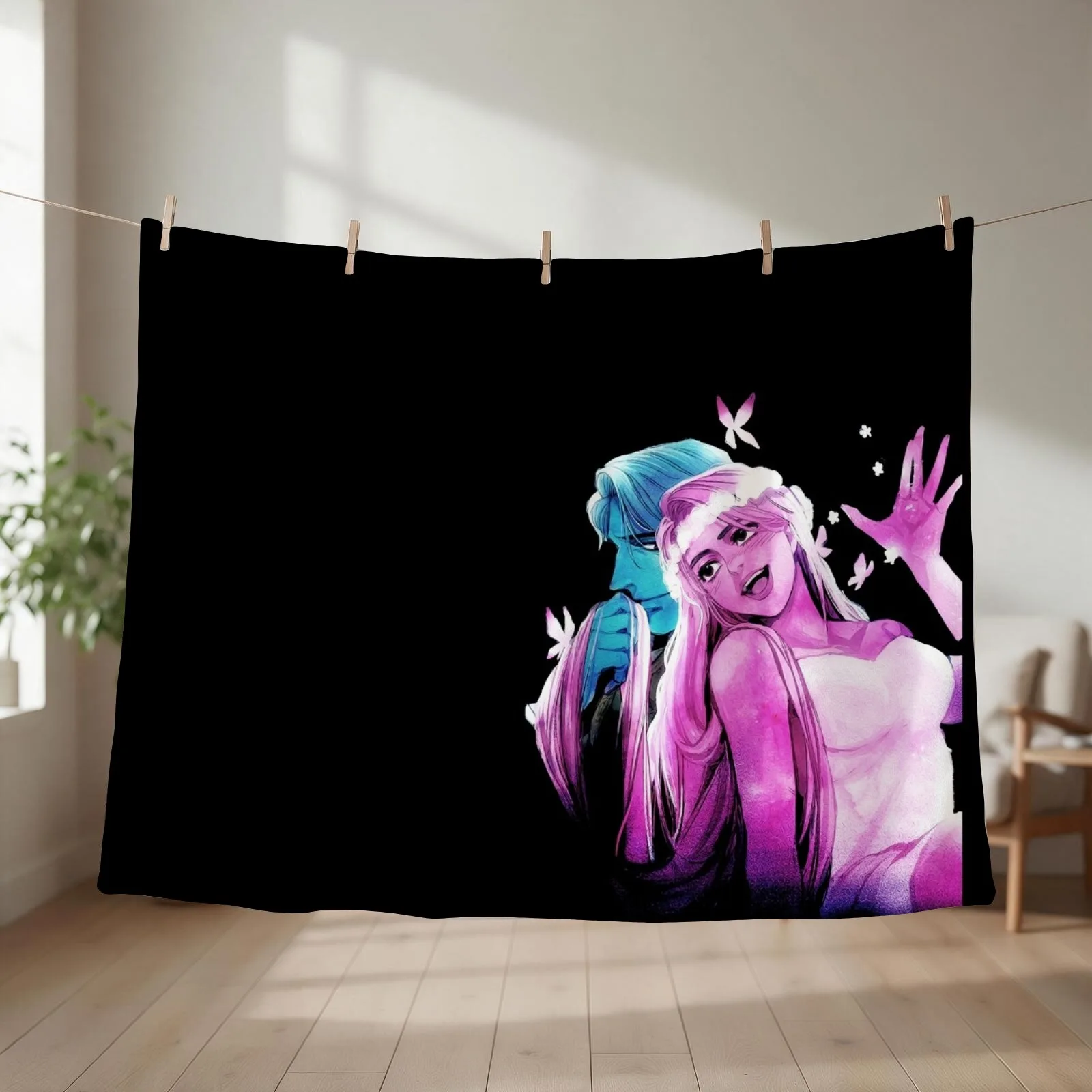 Lore Olympus FanArt Tshirt - Lore Olympus Greek Mythology Sticker Throw Blanket