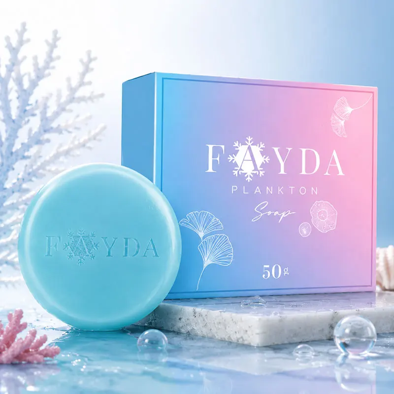 Barra de Champú Sólido, Jabón de Plancton, Jabón Facial, Champú Exfoliante de Limpieza Profunda, Jabón Limpiador Facial, Cuidado de la Piel Corporal