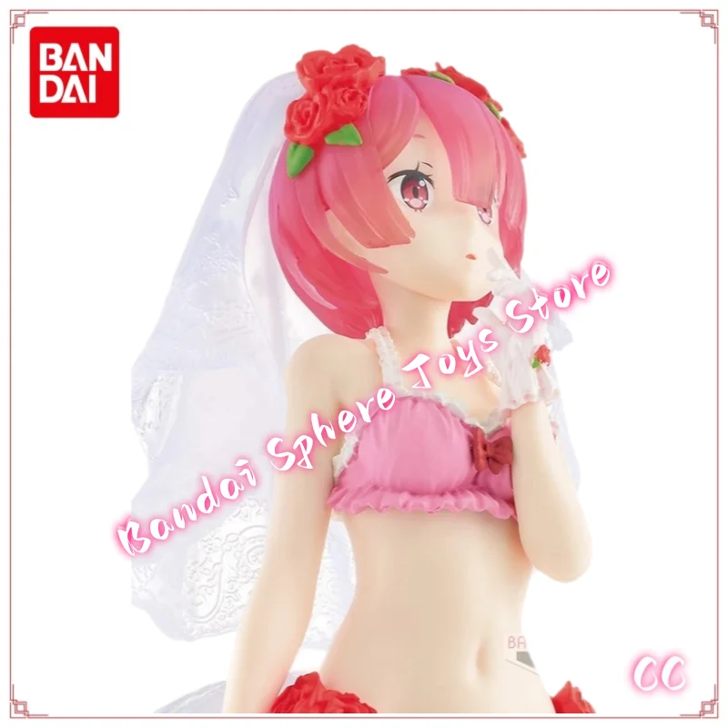 In Stock Bandai Original Banpresto Rezero  Starting Life In Another World Lamu Action Figure Model Doll Brand New Boxed Anime