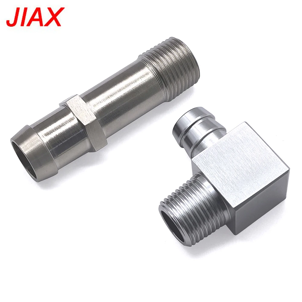 

90 Degree Inlet Aluminum Heater Hose Fitting 3/4 Pump 5/8 for Chevrolet 4530 9514X Durable Corrosion Resistant