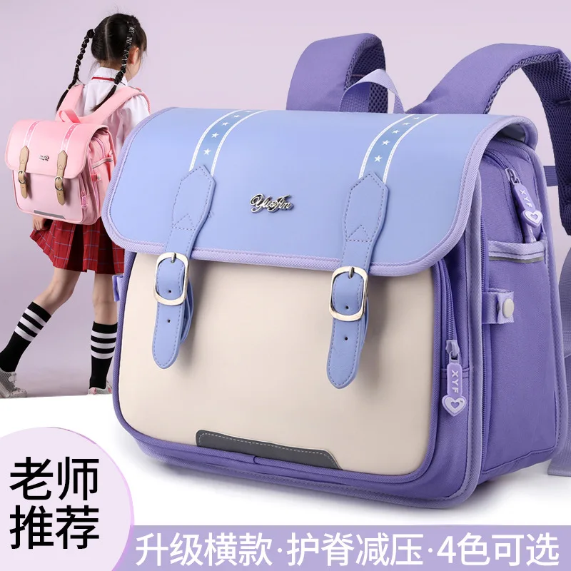 Cartoon Backpack Primary School Schoolbag Kids Backpack Boy School Bags Birthday Gift Bag Anime Figure Rucksack School Bag