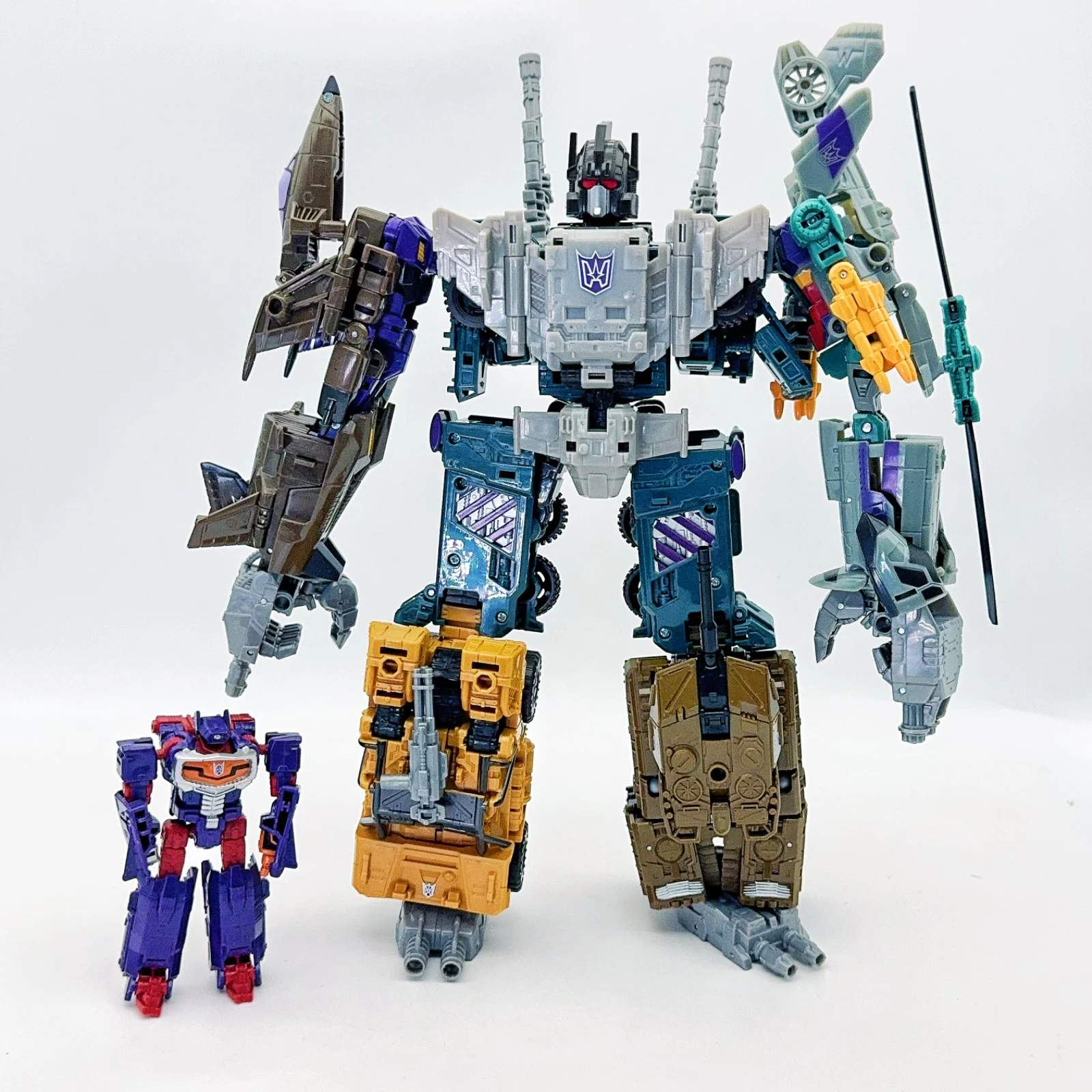 6 IN 1 Bruticus Transformation Robot Toys HZX IDW ONE NO BOX Sets Action Figure KO In stock