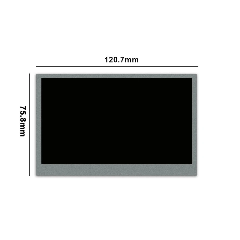 شاشة LCD أصلية 5 بوصة RGB AT050TN33 V.1 مع لوحة تحكم AV VGA 480*272 سطوع 350