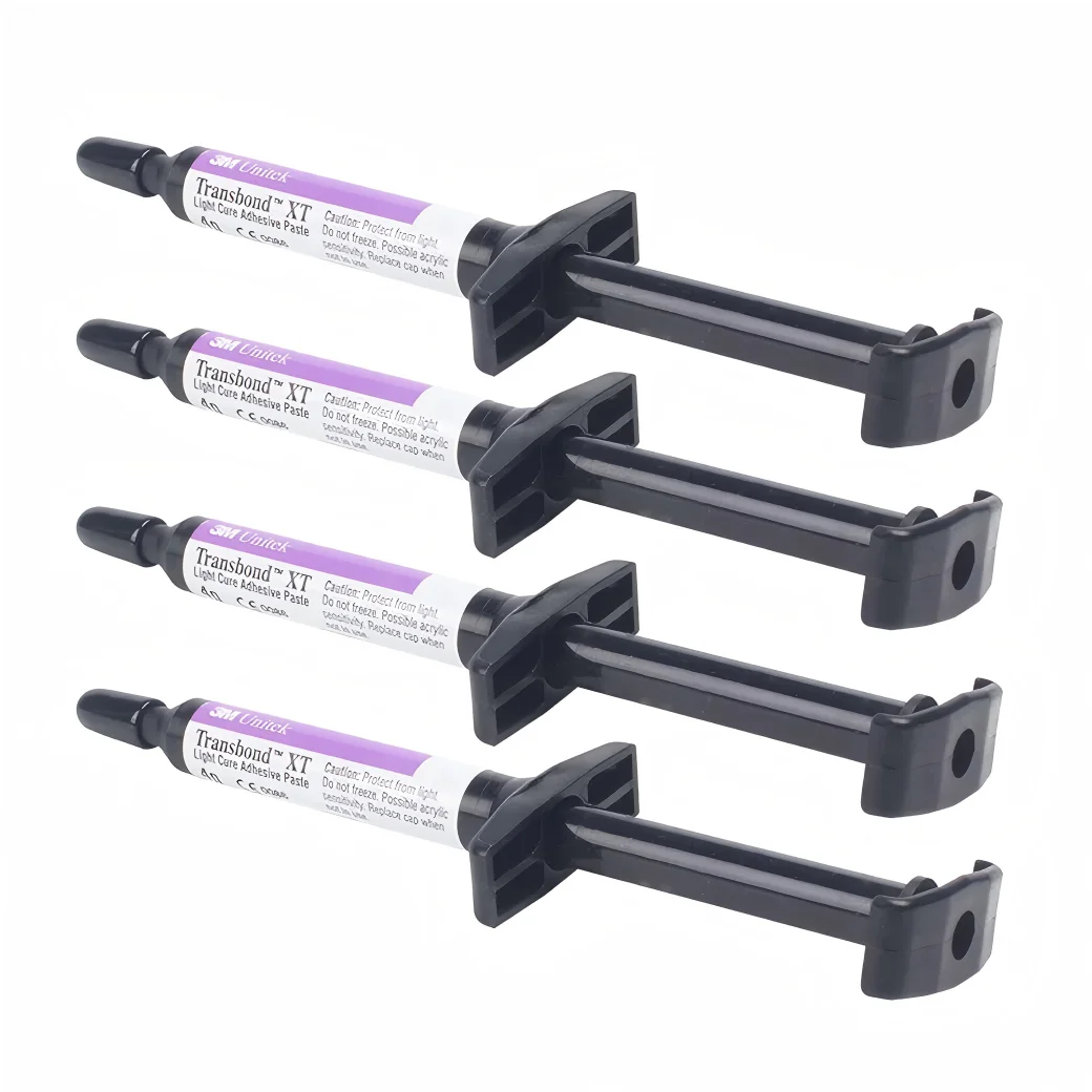 

3M Unitek Transbond XT Фотоотверждающий ортодонтический клей 4 г х 4 шт. Стоматологический клей для брекетов и ортодонтического лечения