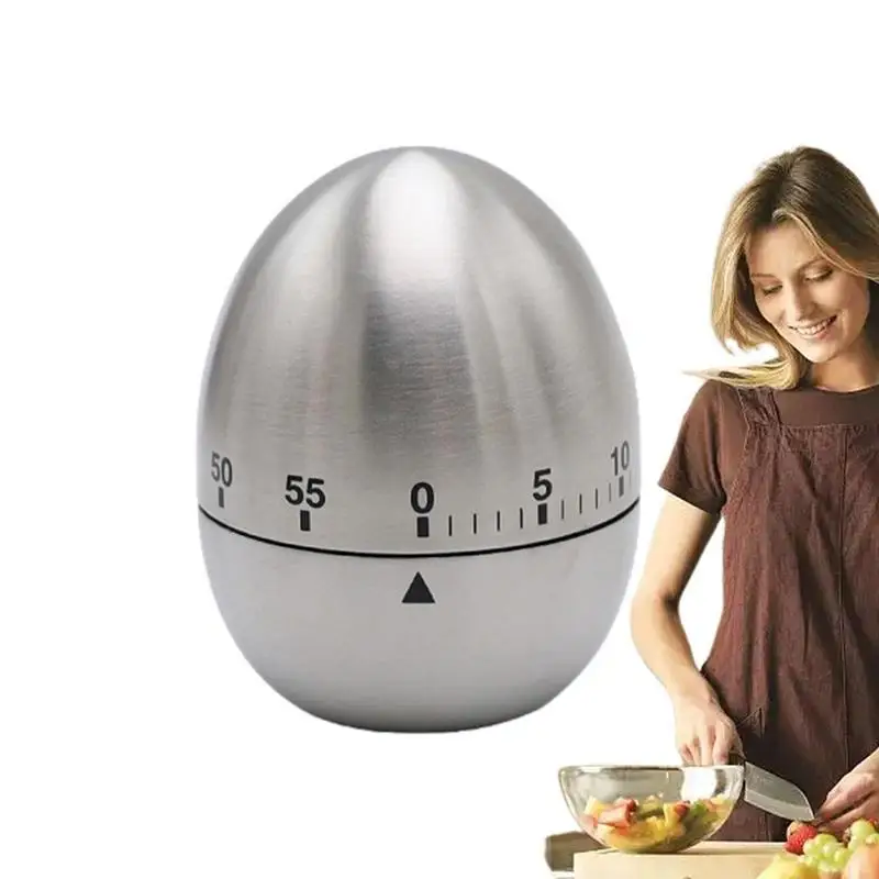 Egg Shaped Alarm Clock Egg timer Creative Boiled Egg Timer Kitchen Tools Food Alert Accessories Candy Cooking Alarm For Cooking