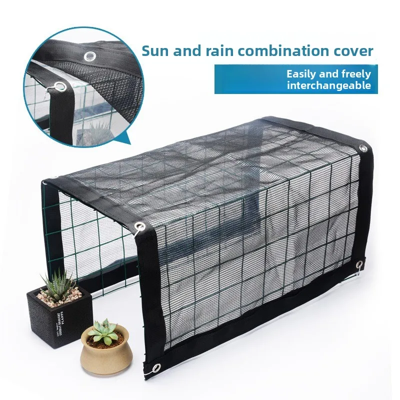 Home Balcony Green Plant Insulated Rainproof Cover, Flower Sun Protection Rack for Garden Horticulture Protection Set