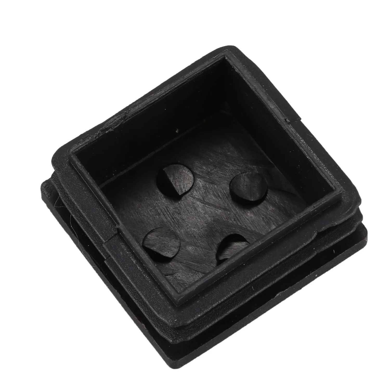 BISM 10 шт. пластиковые квадратные заглушки, вставки для трубок 38 мм x 38 мм