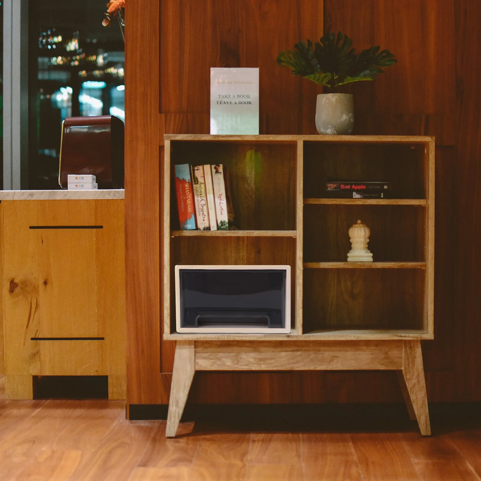 

1Pcs Transparent Drawer Style Storage Box Plastic Storage Case for Clothes Quilt Home Wardrobe Organizer