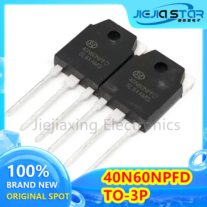 6 pieces 40N60NPFD 100% original and authentic SGT40N60NPFDPN welding machine power IGBT tube TO-3P Free Shipping Electronics