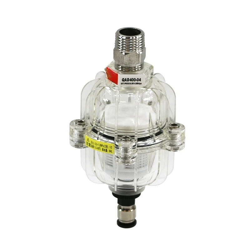 For Compressed Air Precision Filter Air Compressor Oil-water Separator Automatic Drain QAD400-04