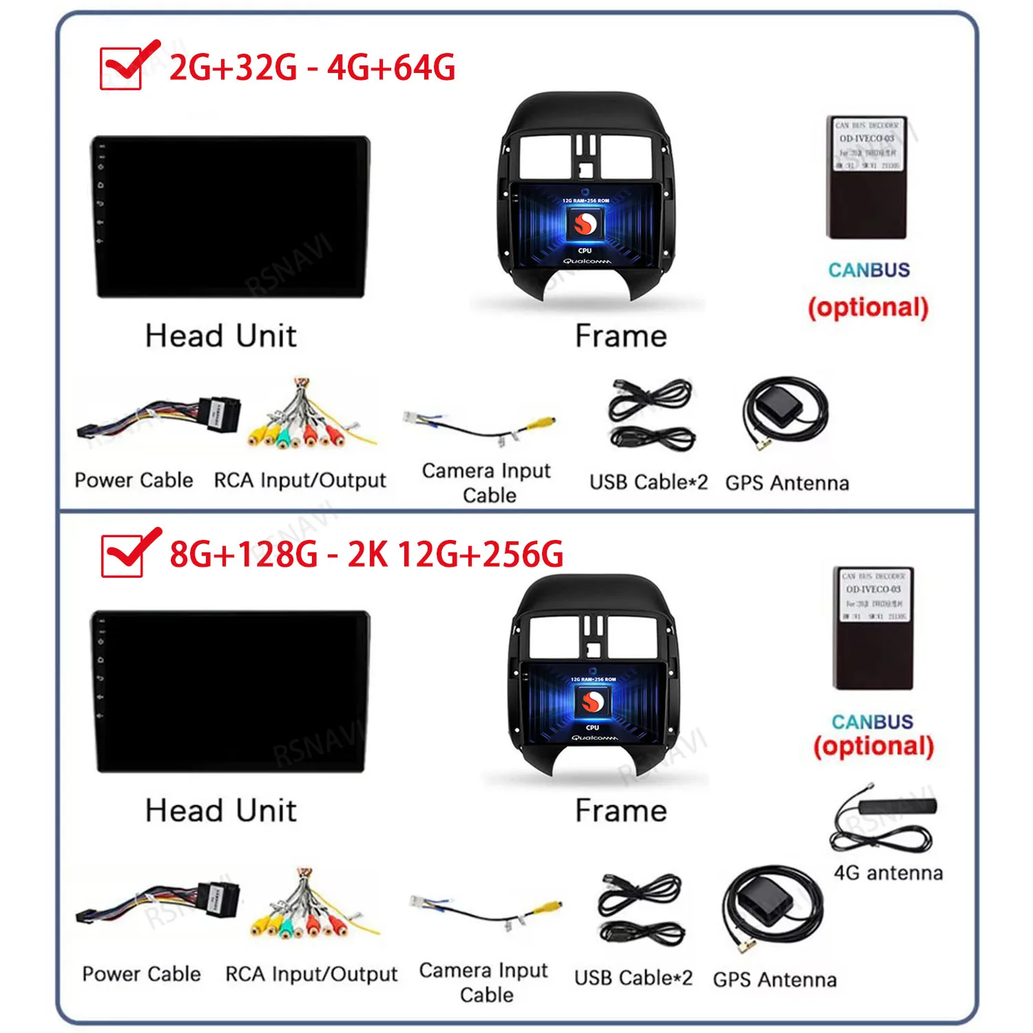 Android 14 Carplay Auto For Nissan Sunny Versa C17 2012 2013 2014 Car Radio GPS Navigation Video Player 2 Din Stereo 360 Camera