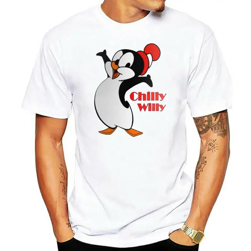 Men's Chilly Willy Cooler Than You Heather Adult T-Shirt