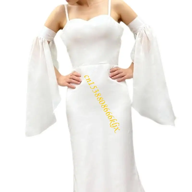 Maniche in bianco per abiti da sposa Accesso da sposa morbido Easy Wear 066C