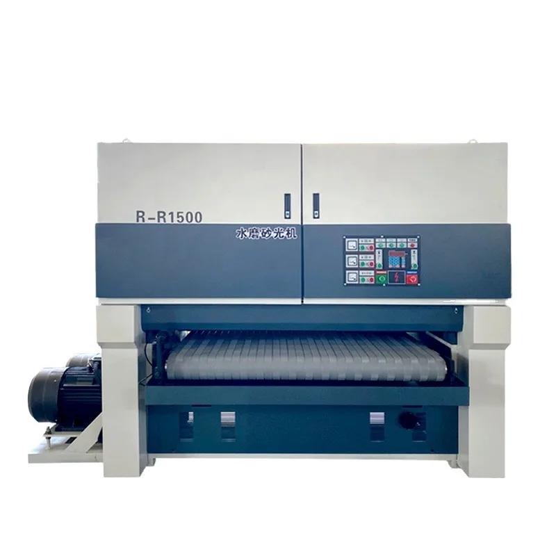 1500Mm automatic flat metal polishing machine rust removal machine stainless steel sheet wire drawing machine