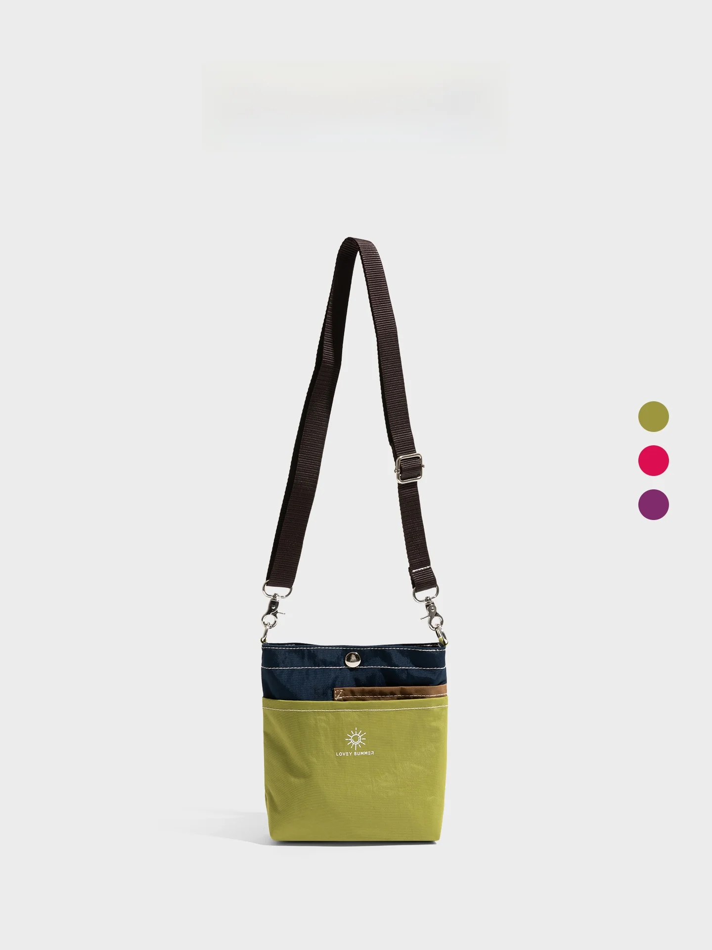 

Casual Canvas Phone Bag for Girls Orange Girl Commuter Crossbody Bag Fashionable Color Block High-End Feeling Lightweight