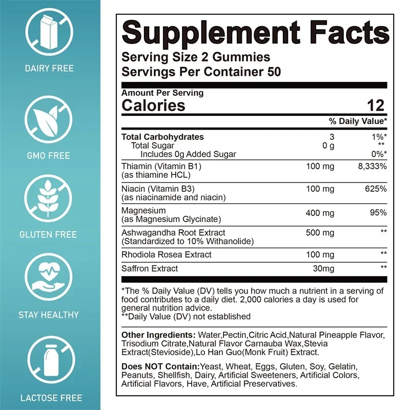 يسهل المزاج - يساعد على تحسين المزاج والهدوء، ويقلل من التوتر، ويحسن جودة النوم، ويقع على النوم بسرعة، وغير معدلة وراثيًا #3