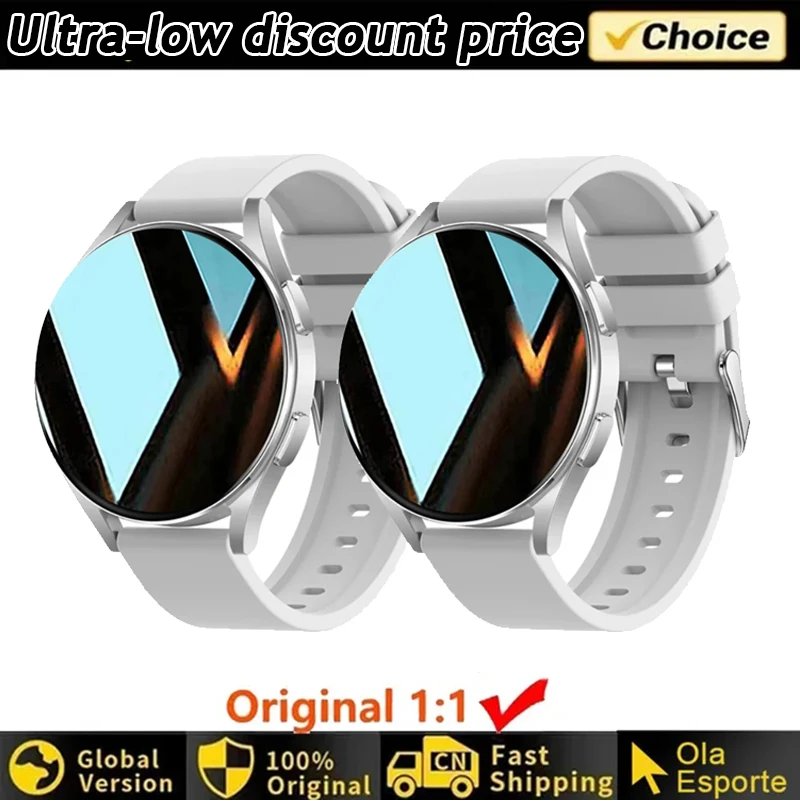 Smartwatch Dameshorloge 6 Gezondheidsbewaking Horloge Waterdicht Spraakassistent Bluetooth-oproep Smart Watch 2026 Nieuw sporthorloge