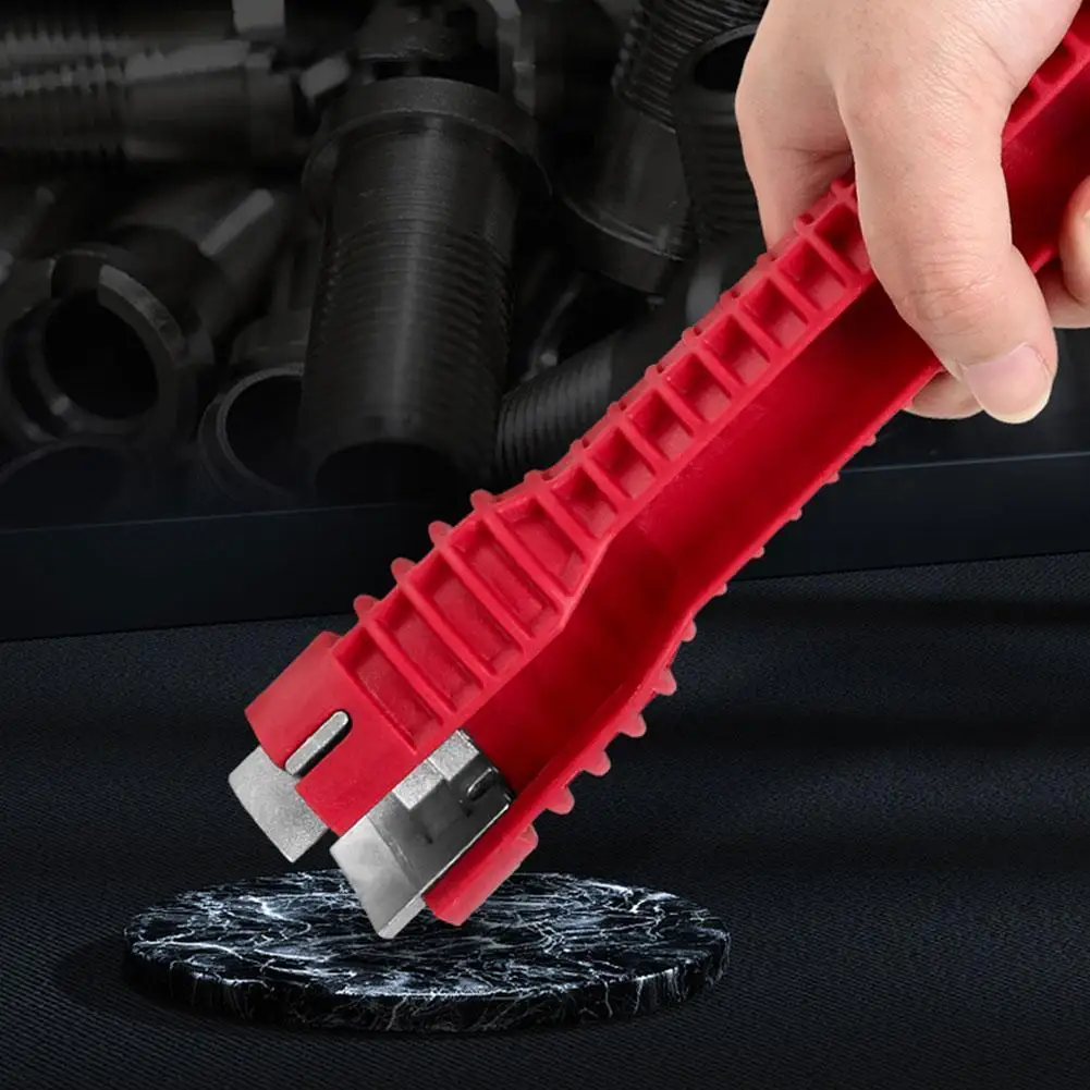 8 In 1 Faucet Sink Wrench Pipe Wrenches Faucet Sink Installer Kit for Bathroom Kitchen Plumbing Repair Installation Hand Tools