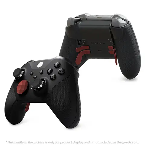 14-in-1 for Xbox One Elite Series 2 Controller Accessory Kit Metal D-Keys Trigger Paddles Repair Kit Gamepad Thumbstick Grip