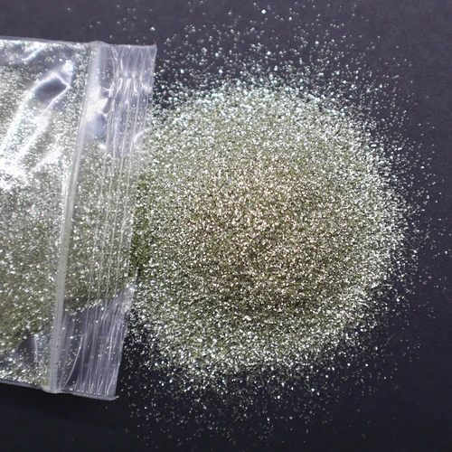 Imagen 2 del producto 20g champán plata y oro polvo fino con purpurina para uñas para decoración de uñas esmalte en Gel en polvo DIY manicura decoración juego de puntas de lentejuelas