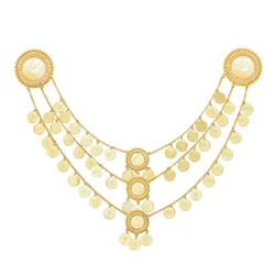 3 Layers Women Shoulder Chains Coins Pendant Statement Body Jewelry Fashion Metal Vintage Bohemia Accessories