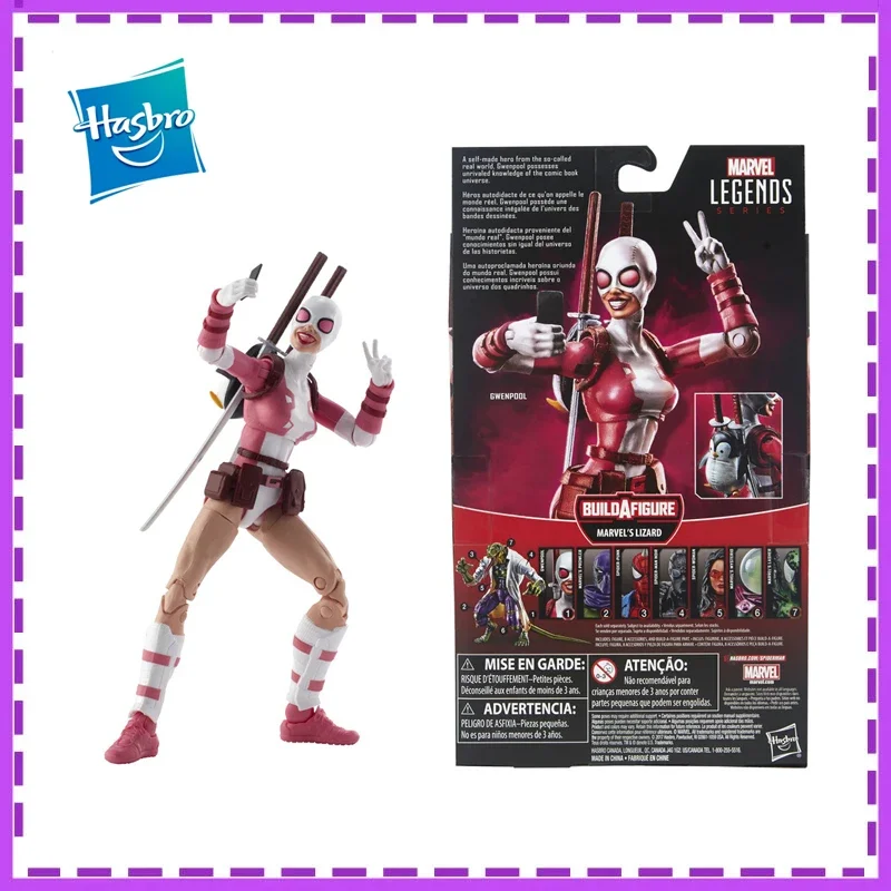 

Hasbro Anime Marvel Legends Gwenpool Deadpool Omega Red Christmas Gifts or Collection Genuine Action Figure Model Toys