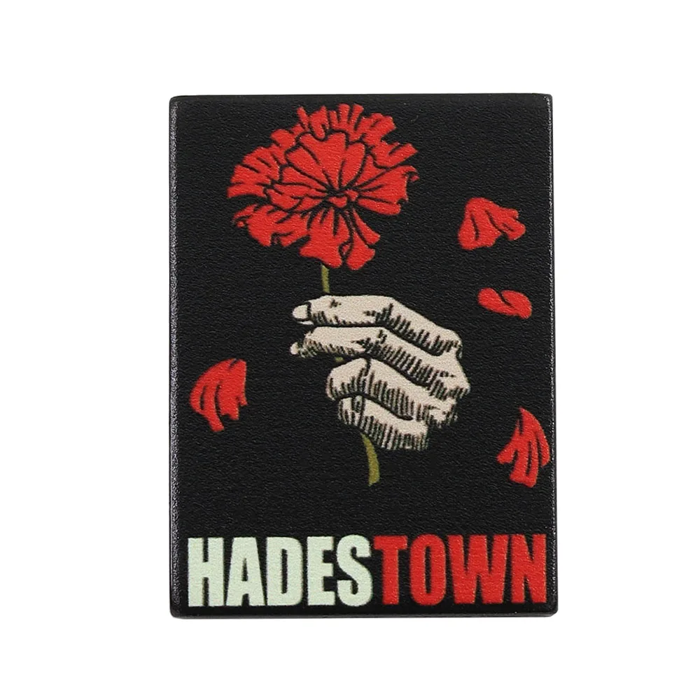 Hadestown Musical Emaille-Anstecker, Broadway-Theater-Abzeichen, Hand mit Nelke, Brosche, Schmuck, Geschenk für Schauspieler und Theater-Enthusiasten – Detail 5