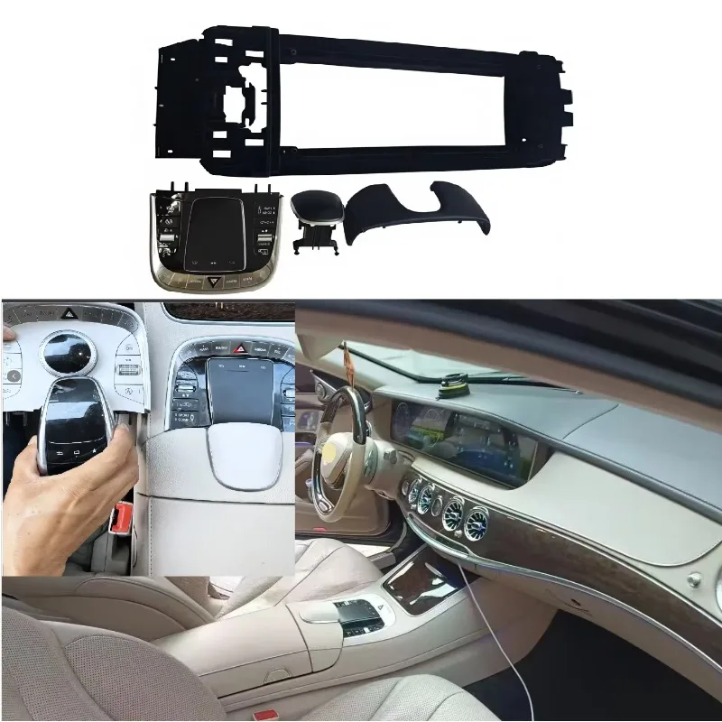 Upgrade Multimedia Touch Mouse Pad Controller For Mercedes Benz S Class W222 W217 2014-2017 Car Monitor Accessories