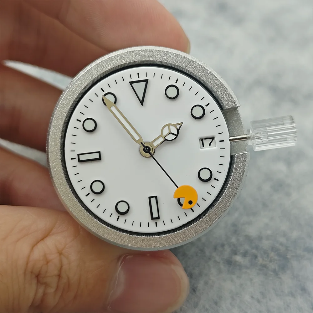 NH35 إبرة اليد الثانية ل NH35 NH36 NH38 NH39 NH70 NH72 7002 مؤشر الحركة مضيئة دبوس ساعة مستعملة تعديل أجزاء