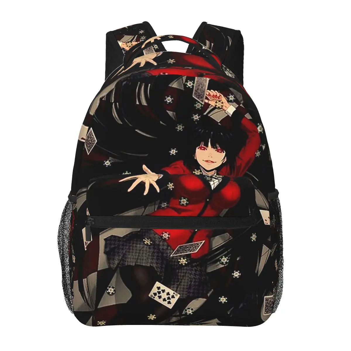 

Ikishima Midari Kakegurui Japan Anime Student Backpack School Bag Hiking Travel Daypack for Boys Girls Bookbag Shoulder Bags