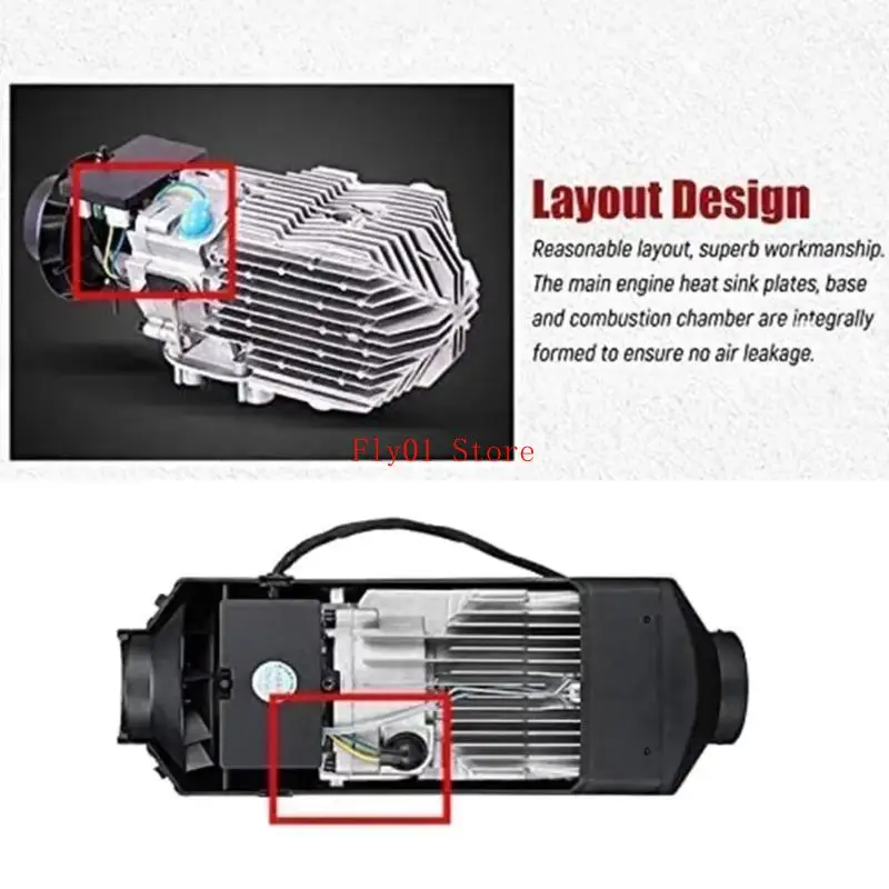 Dies Geatnik ceramiczny zestaw wtyczek glow 12V Efektywne ogrzewanie w zimnej pogodzie 2KW 3KW 5KW 8KW grzejniki na ciężarówki