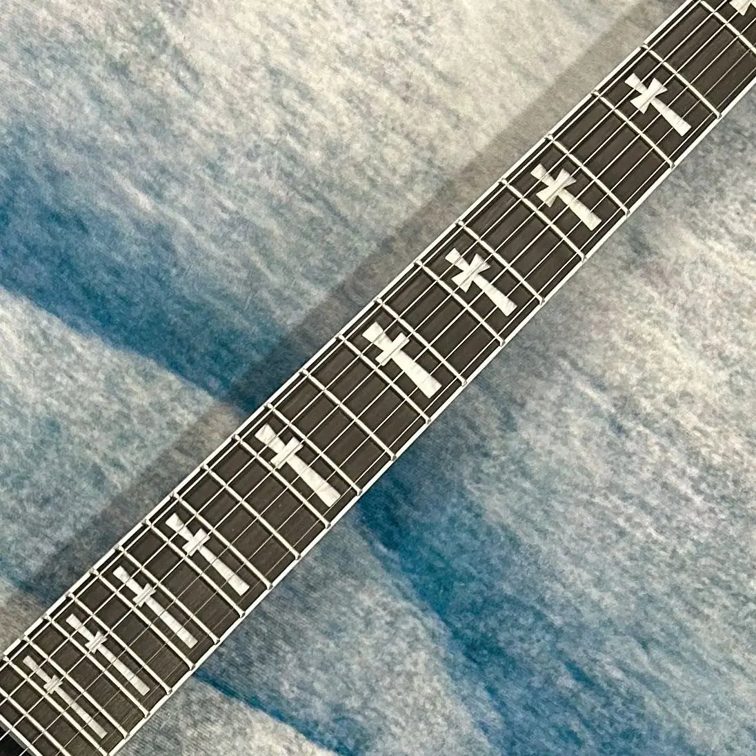 Gitar Listrik SG Hot Sale, Pickup HH, Hardware Chrome, Body Mahoni, Fingerboard Rosewood, 22 Fret