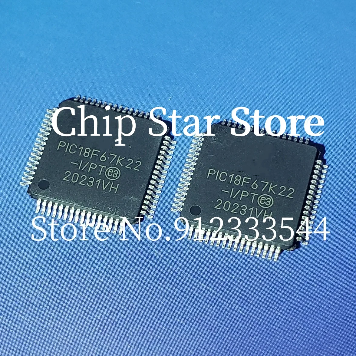 2-50pcs  PIC18F67K22-I/PT PIC18F67K22 TQFP64 8Bit Microcontrollers MCU 100%New And Original