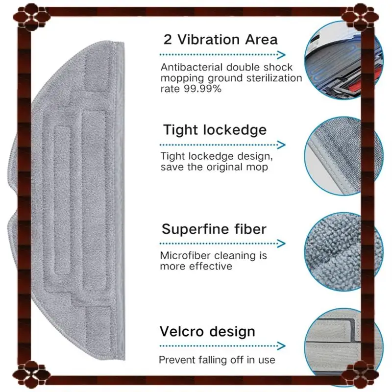 تسليم 24 ساعة 18 قطعة مجموعة ملحقات ممسحة الفرش الرئيسية المزدوجة لـ Xiaomi Roborock S8/S8+/S8 Pro Ultra Robot