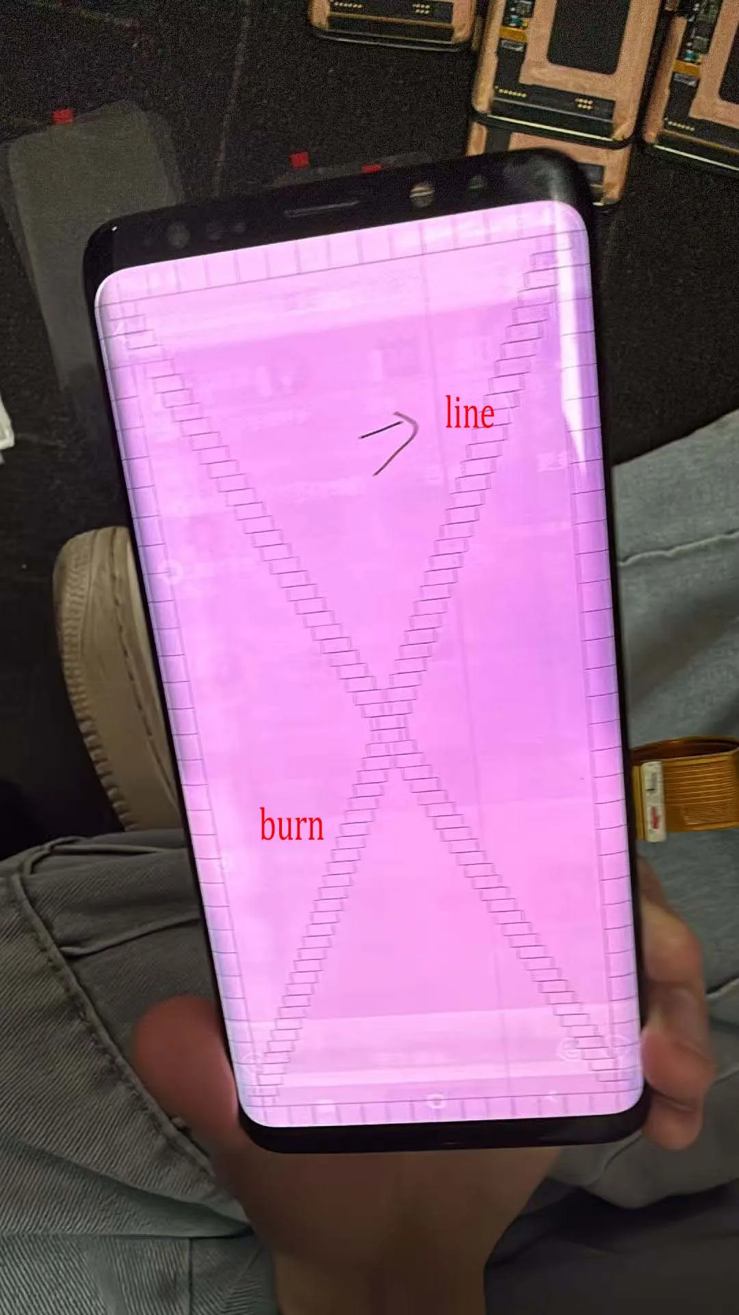 Defect LCD Screen for Samsung S9 Plus G965