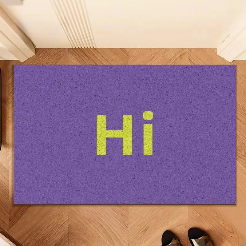 

Creative Design Entrance Door Mat PVC Non-slip Wear-resistant Doormat Dirty Resistant Easy Clean Carpet Tapete Entrada De Casa