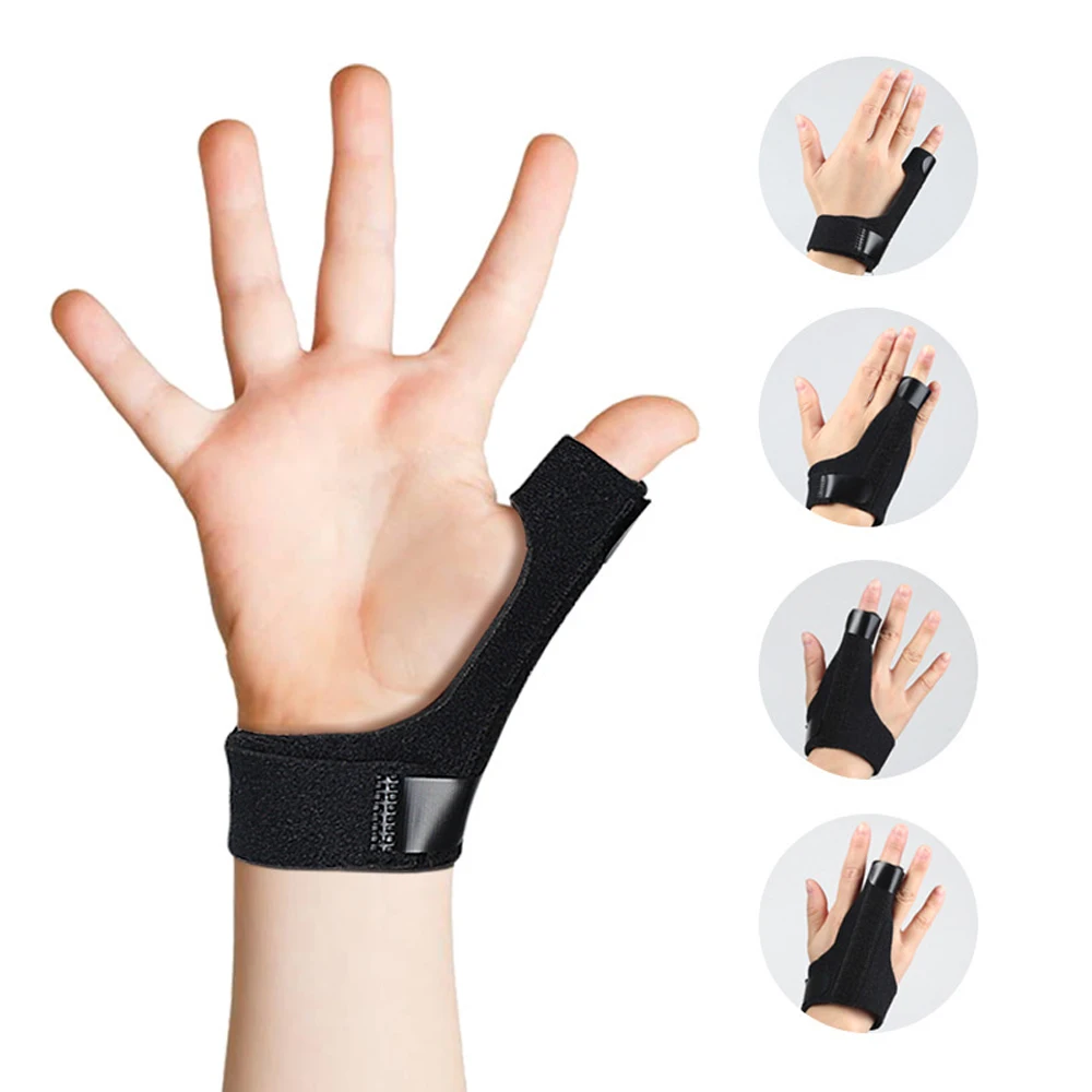 1 szt. Orteza kciuka - CMC Joint Thumb Spica Splint do łagodzenia bólu, zapalenia stawów, zapalenia ścięgna, skręcenia, skręcenia, skręcenia,