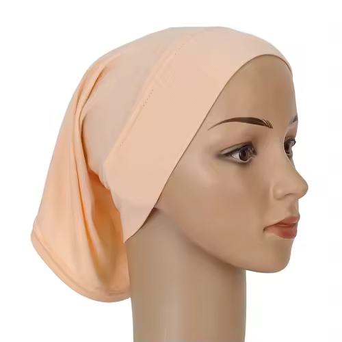 Cotton Modal Inner Hijab Undercap Muslim Turban Islam Underscarf Hijab Bonnet Soft Stretch HIjabs Tube Cap Turbante Mujer Hat - Image 12