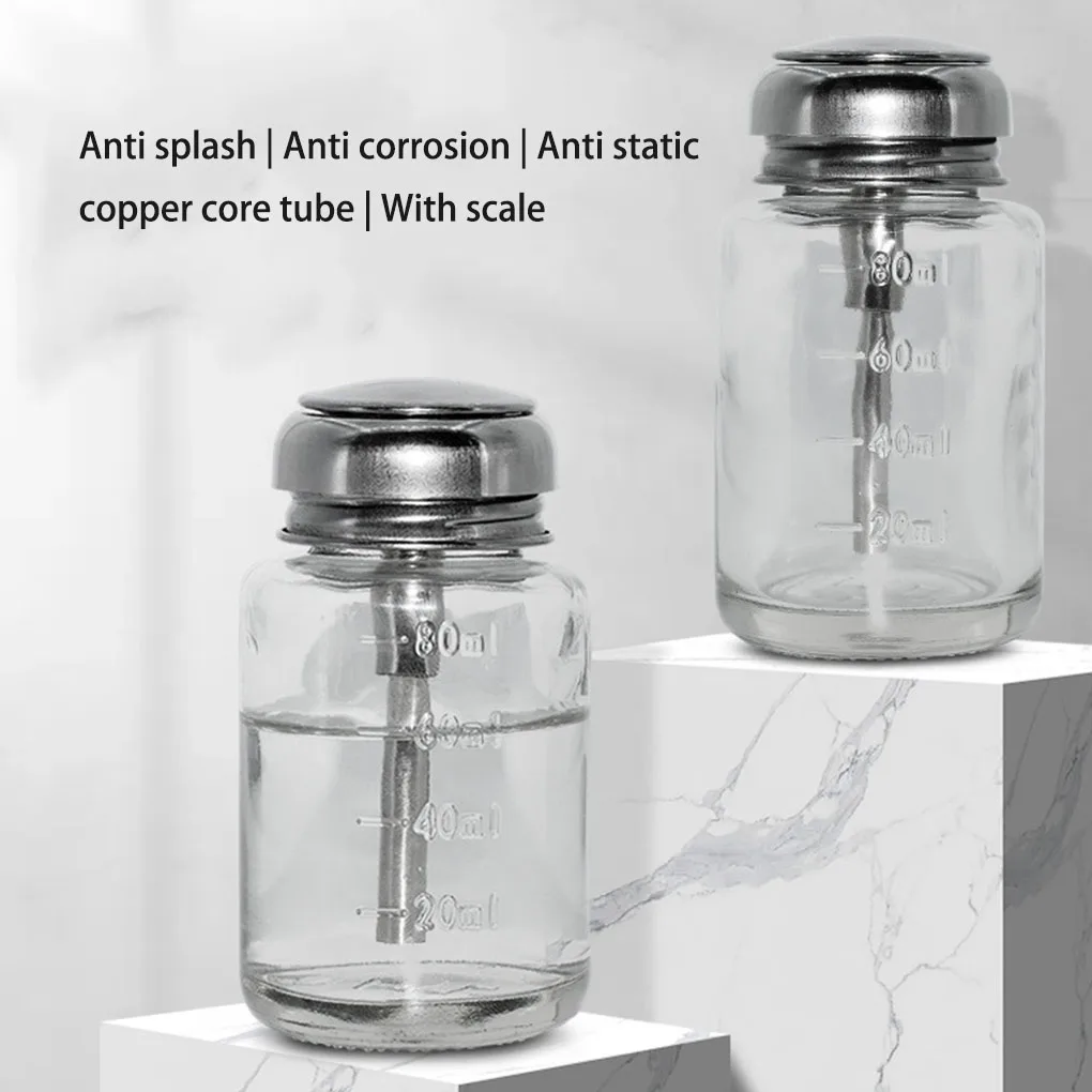 Pumpflasche, transparent, professioneller Flüssigkeitsspender, Heimgebrauch, Reisen