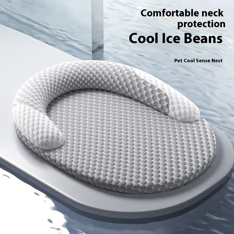 

New Summer Pet Cooling Mat Removable Washable Dog Bed Mat Cat Bed Dog Sleeping Mat Suitable For All Seasons Cool Mattress Gift