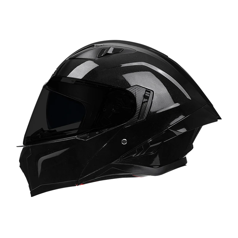 

One-Second Flip-Up! DOT Certified Modular Motorcycle Helmet – Impact-Resistant Quick-Convert Design (Full Face/Open Face) with M